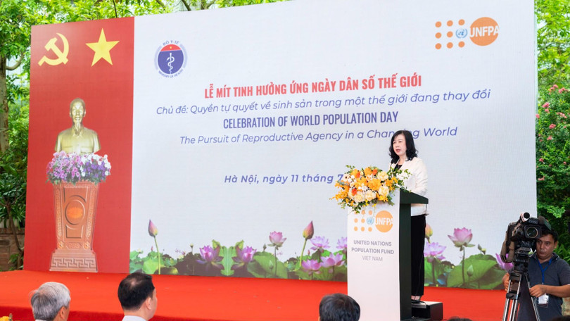 Bộ trưởng Bộ Y tế Đào Hồng Lan nhấn mạnh quyền tự quyết về sinh sản