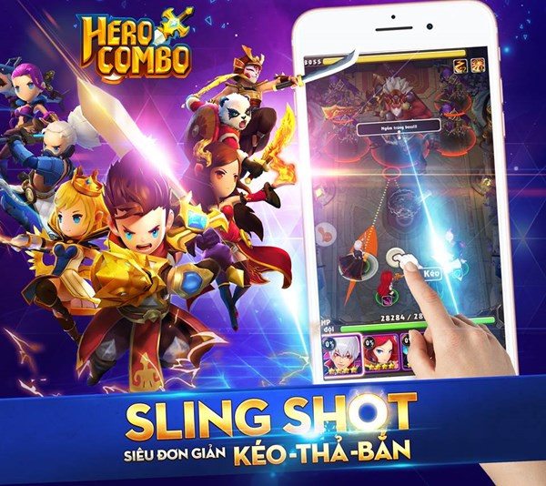 Hero Combo - game slingshot ra mắt trong quý I/2017.