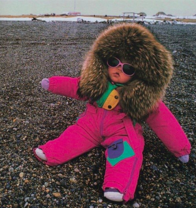 Khi bạn muốn nhìn ngầu và mát mẻ trong -22 độ ... và bạn đã thành công!