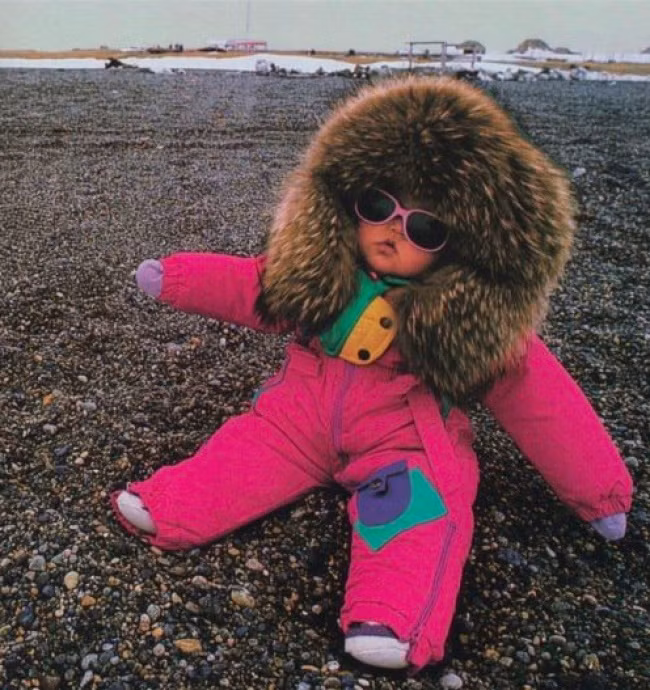 Khi bạn muốn nhìn ngầu và mát mẻ trong -22 độ ... và bạn đã thành công!