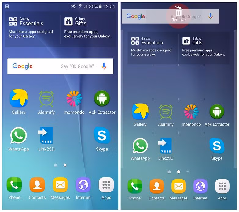 Cách xóa thanh Tìm kiếm Google khỏi màn hình chính của Android ảnh 2