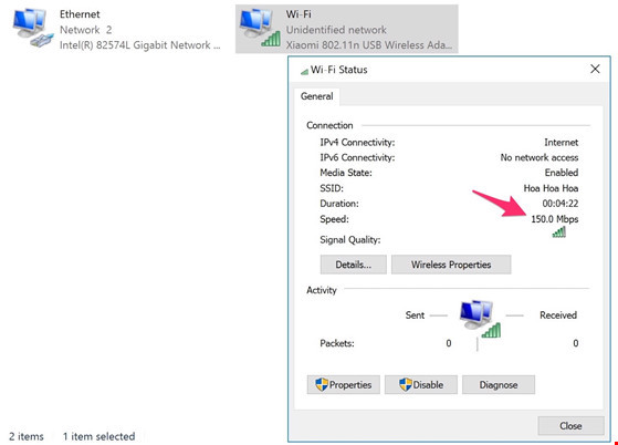 Cách kiểm tra nhanh tốc độ Wi-Fi đang sử dụng ảnh 2