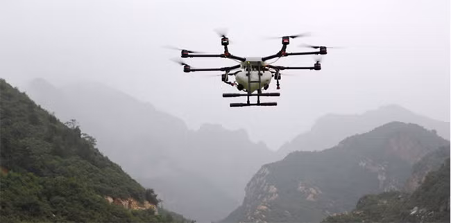 JD.com dự định xây 185 sân bay UAV tại vùng nông thôn Trung Quốc. Nguồn: Business Insider