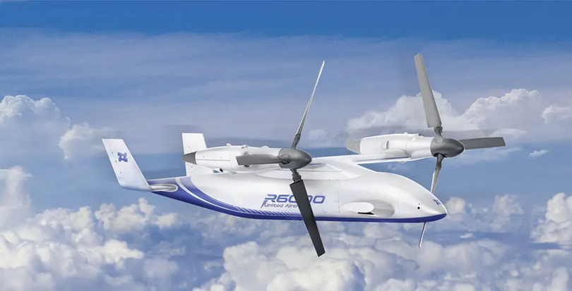 Hình ảnh vi tính về chiếc Trương Ưng R6000 đang bay. Ảnh: Topwar.