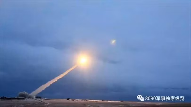 Một vụ phóng thử nghiệm tên lửa sử dụng sức đẩy hạt nhân 9M370 Burevestnik 