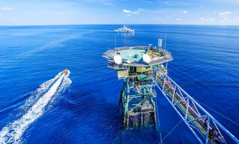 Bãi Tư Chính được lực lượng hải quân và cảnh sát Biển bảo vệ vững chắc