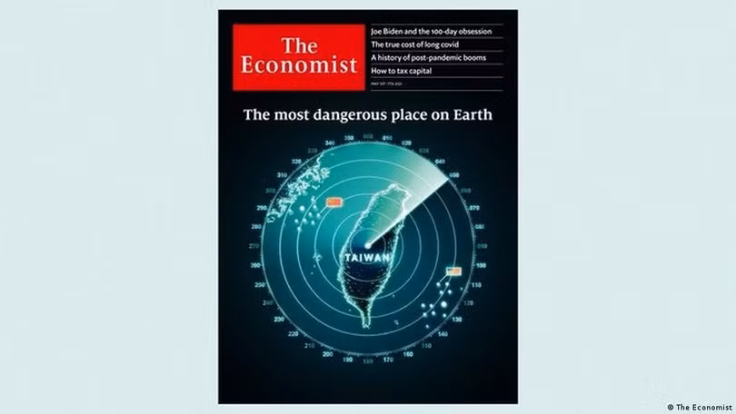 The Economist của Anh gọi Đài Loan là"nơi nguy hiểm nhất hành tinh" gây tranh cãi (Ảnh: Deutsche Wells).