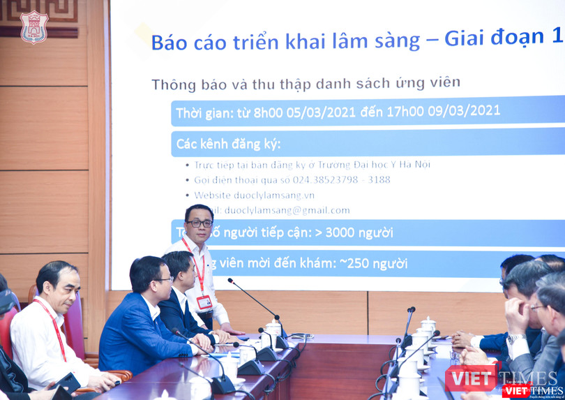 Triển khai nghiên cứu và thử nghiệm vắc xin phòng Covid-19 ở Trường Đại học Y Hà Nội Triển khai nghiên cứu và thử nghiệm vắc xin phòng Covid-19 ở Trường Đại học Y Hà Nội