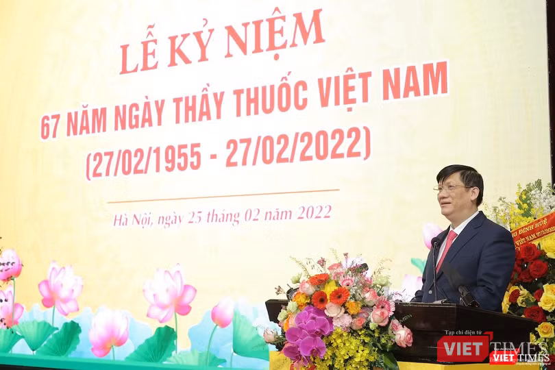 Bộ trưởng Bộ Y tế Nguyễn Thanh Long gửi lời tri ân sâu sắc nhất tới đội ngũ cán bộ, nhân viên ngành y tế