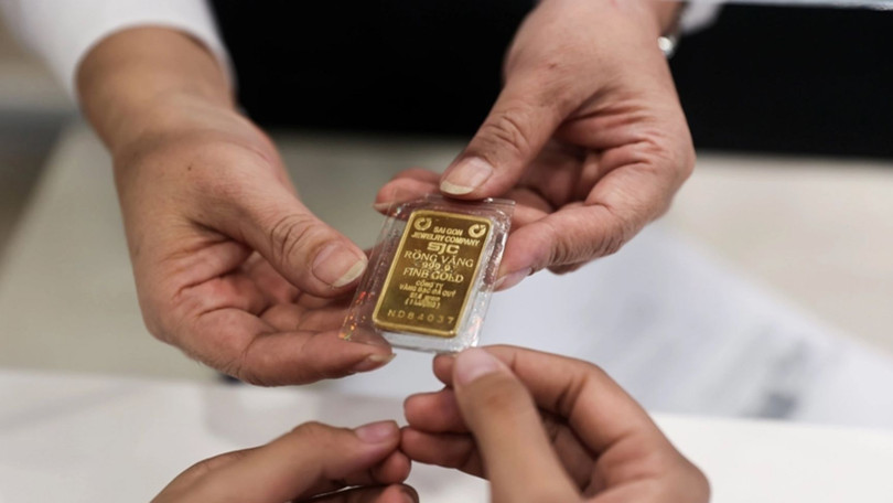 Giá vàng SJC giảm 500.000 đồng/lượng.