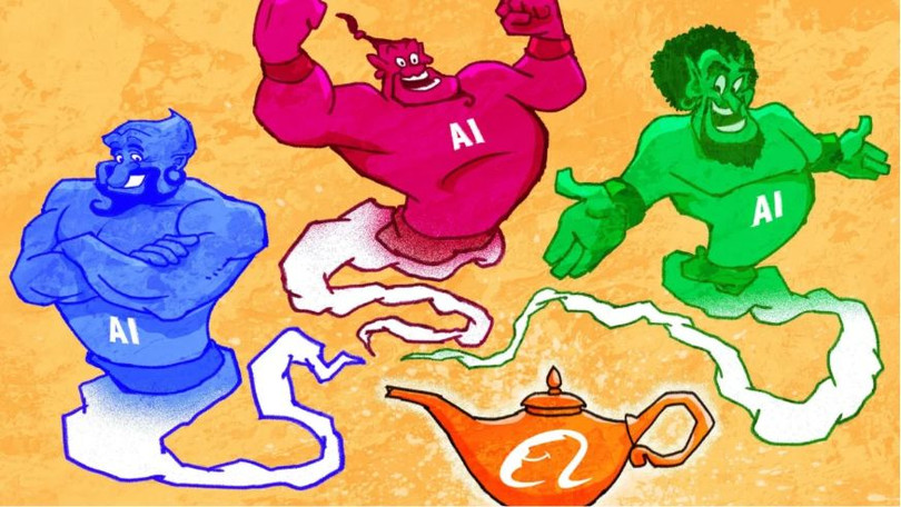 Alibaba chuyển mình từ thương mại điện tử đến người dẫn đầu trong ngành AI. Ảnh: SCMP.