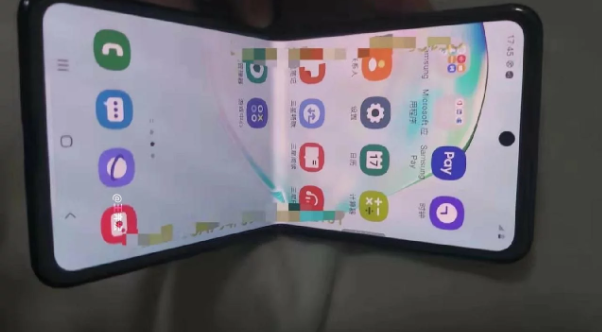 Hình ảnh thực tế của chiếc Samsung Galaxy Fold 2. Ảnh: SamMobile