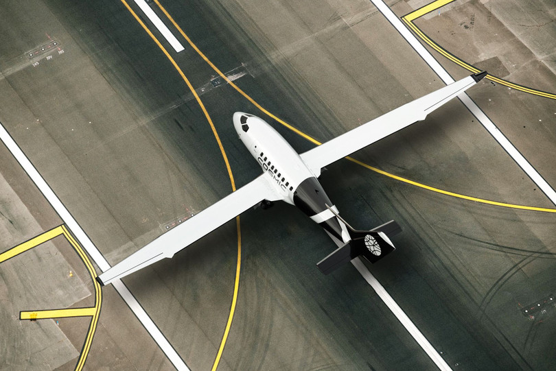 Máy bay chở khách tầm xa chạy điện do Cosmic Aerospace phát triển. Ảnh minh họa Cosmic Aerospace.