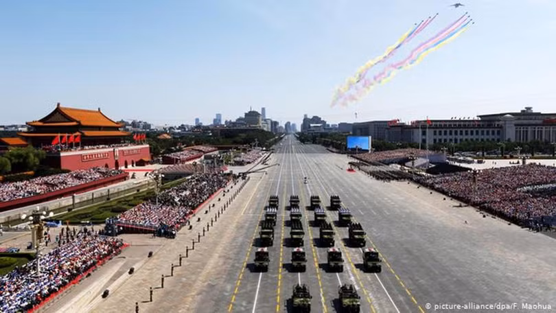 Ngày 1 tháng 10 tới, Trung Quốc sẽ tổ chức cuộc diễu binh lớn chưa từng có trong lịch sử tại Quảng trường Thiên An Môn