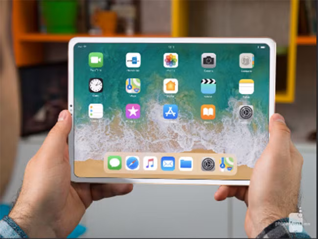 Viền mỏng khiến ngón tay dễ chạm vào màn hình