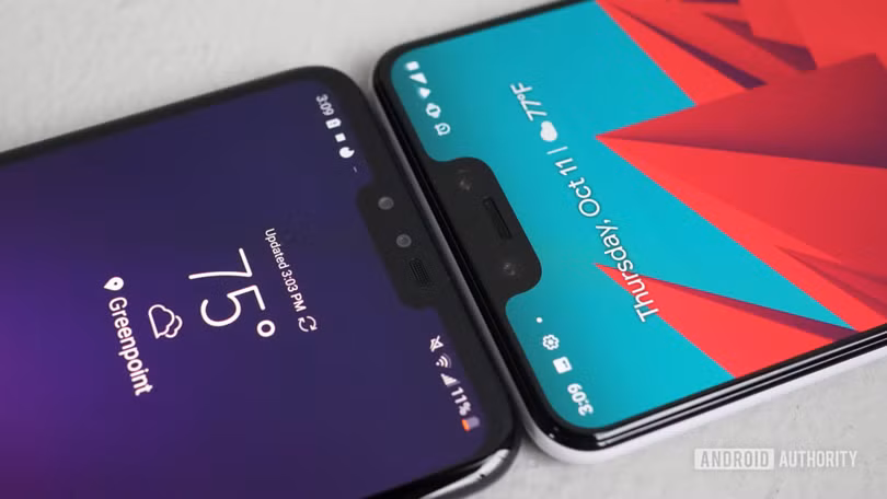 Thiết kế tai thỏ xuất hiện trên hầu hết các thiết bị. Nguồn: Android Authority
