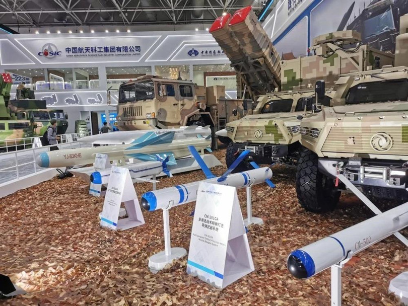 Các loại tên lửa hành trình của Tổng công ty Công nghiệp Hàng không vũ trụ Trung Quốc (Ảnh: QQ). Các loại tên lửa hành trình của Tổng công ty Công nghiệp Hàng không vũ trụ Trung Quốc (Ảnh: QQ).