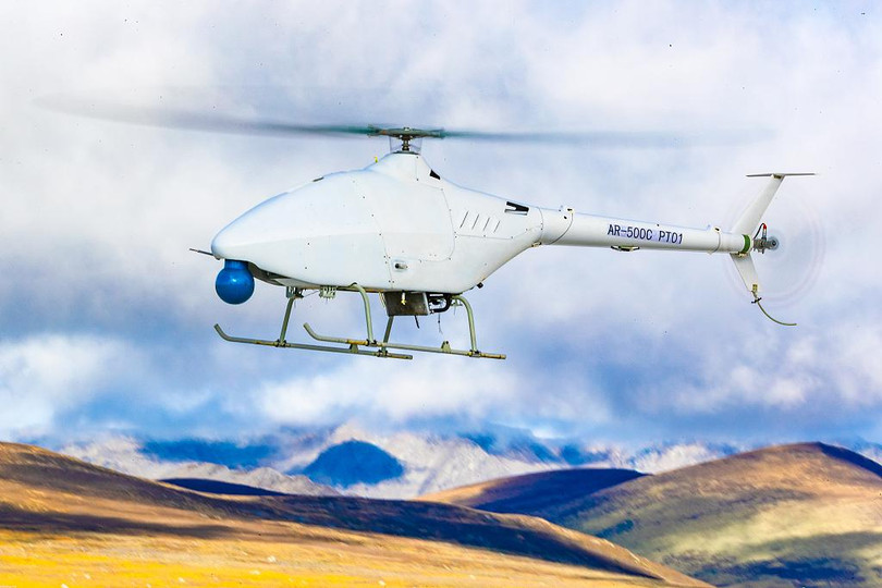 UAV trực thăng AR-500C chuyên dụng vận tải và tấn công sử dụng trên vùng có độ cao lớn (Ảnh: Sohu). UAV trực thăng AR-500C chuyên dụng vận tải và tấn công sử dụng trên vùng có độ cao lớn (Ảnh: Sohu).