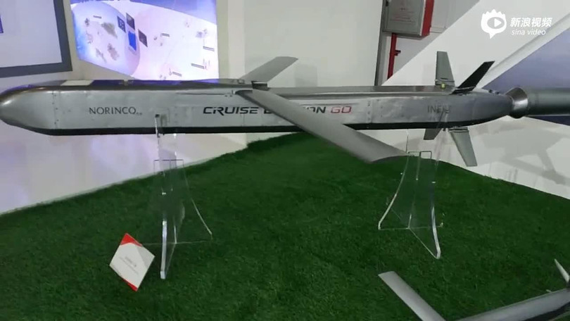 Tên lửa hành trình kiểu mới Feilong-60 (Ảnh: Sina). Tên lửa hành trình kiểu mới Feilong-60 (Ảnh: Sina).