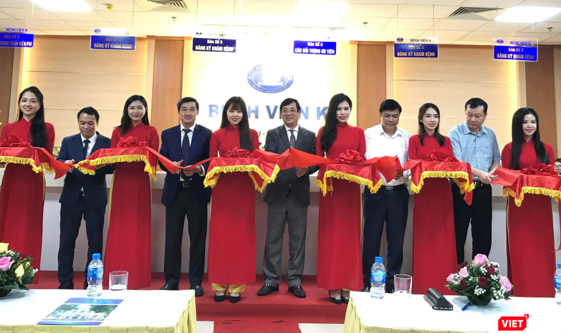 Cắt băng khai trương cơ sở thứ 4 của Bệnh viện K tại Hà Nội