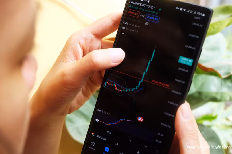 Đà tăng giá của Bitcoin đã được duy trì trong suốt 4 tuần liên tiếp. Ảnh: Trọng Đạt Đà tăng giá của Bitcoin đã được duy trì trong suốt 4 tuần liên tiếp. Ảnh: Trọng Đạt