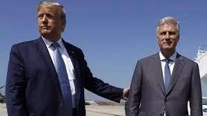 Cựu Cố vấn An ninh Quốc gia Robert O'Brien kêu gọi Đài Loan tăng cường đầu tư vào lĩnh vực phòng vệ (Ảnh: AP). Cựu Cố vấn An ninh Quốc gia Robert O'Brien kêu gọi Đài Loan tăng cường đầu tư vào lĩnh vực phòng vệ (Ảnh: AP).