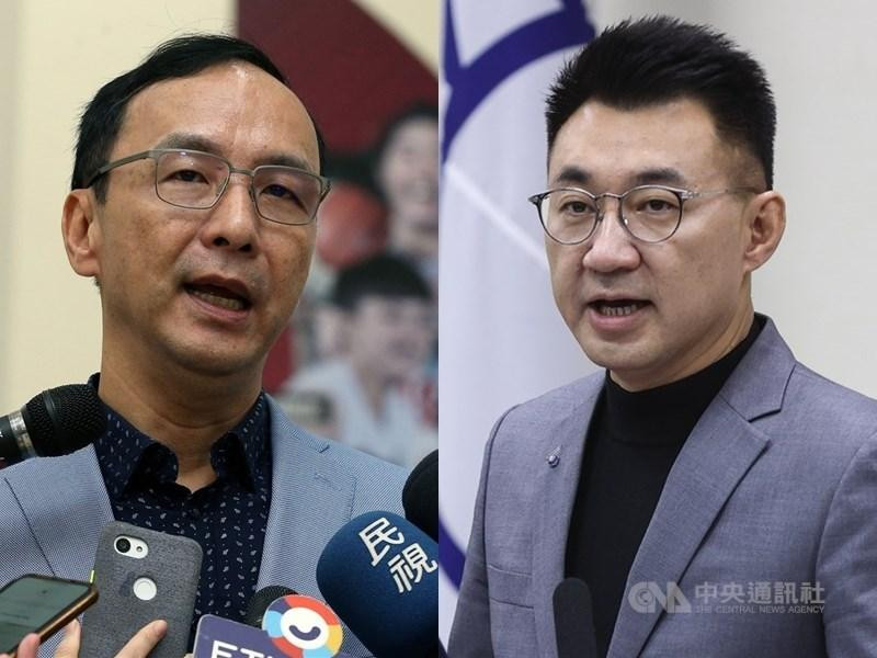 Ông Chu Lập Luân đã đánh bại đương kim Chủ tịch KMT Giang Khởi Thần (Ảnh: CNA).