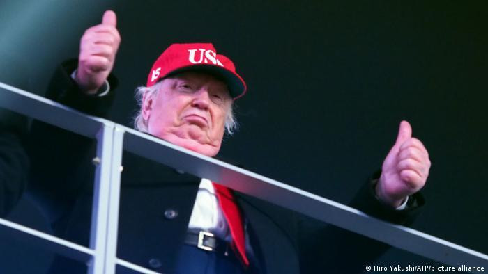 Ông Donald Trump phủ nhận việc định tấn công Trung Quốc (Ảnh: AFP). Ông Donald Trump phủ nhận việc định tấn công Trung Quốc (Ảnh: AFP).