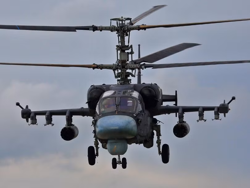 Ka-52 trong biên chế Không quân Nga (Ảnh: Wiki). Ka-52 trong biên chế Không quân Nga (Ảnh: Wiki).