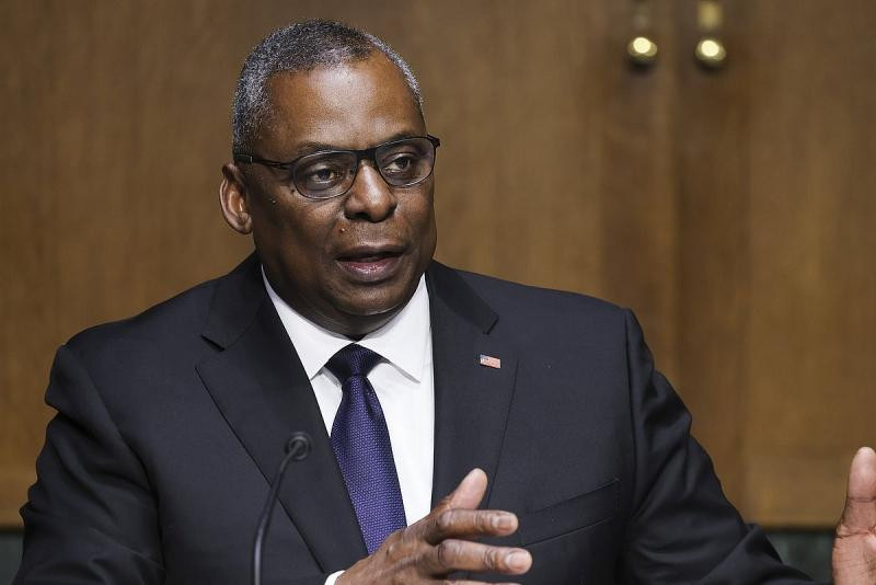 Bộ trưởng Quốc phòng Mỹ Lloyd Austin: Mỹ có thể sử dụng máy bay tấn công tầm xa để đối phó các tổ chức khủng bố ở Afghanistan (Ảnh: AP).