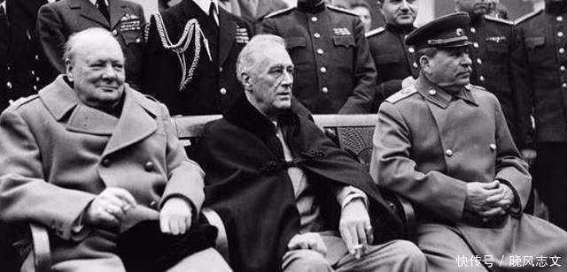 Ba nhà lãnh đạo Liên Xô, Mỹ và Anh - đồng minh chống phát xít trong Chiến tranh thế giới thứ Hai (Ảnh: Sohu).