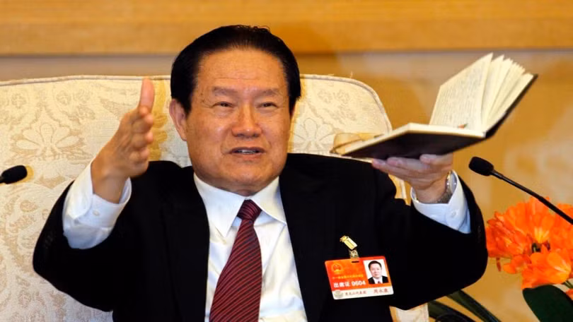 Chu Vĩnh Khang khi là Ủy viên thường vụ Bộ Chính trị, Bí thư Ủy ban Chính trị và pháp luật nắm toàn bộ hệ thống an ninh, pháp chế (Ảnh: THX). Chu Vĩnh Khang khi là Ủy viên thường vụ Bộ Chính trị, Bí thư Ủy ban Chính trị và pháp luật nắm toàn bộ hệ thống an ninh, pháp chế (Ảnh: THX).