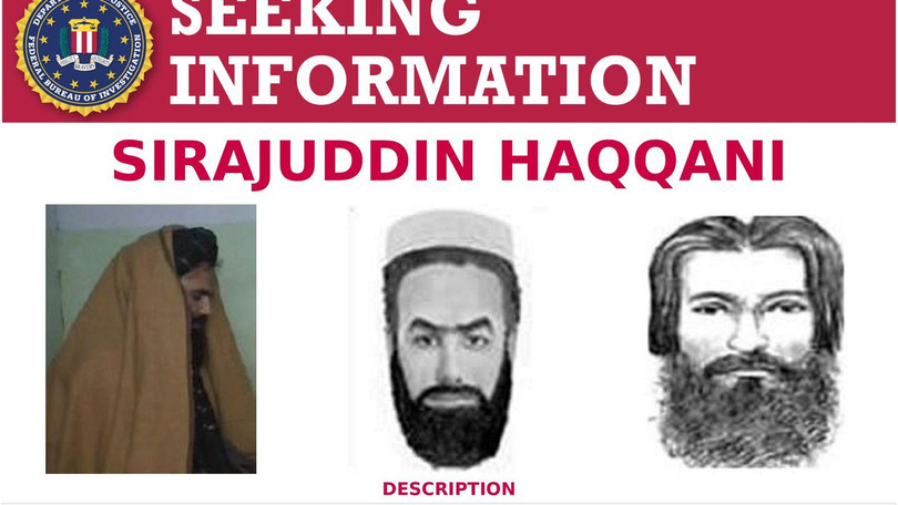 Người cầm đầu mạng lưới Haqqani đang bị FBI truy nã toàn cầu được Taliban bổ nhiệm giữ chức Bộ trưởng Nội vụ (Ảnh: Dwnews).