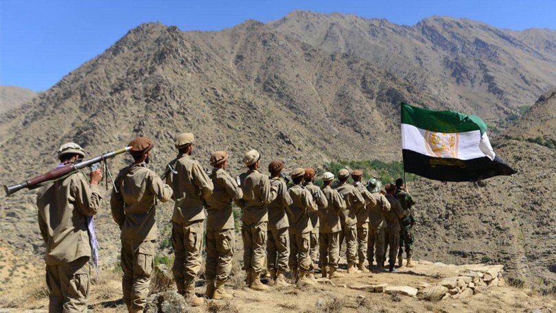 Các chiến binh của Mặt trận Kháng chiến quốc gia Afghanistan ở tỉnh Panjshir (Ảnh: Dwnew) Các chiến binh của Mặt trận Kháng chiến quốc gia Afghanistan ở tỉnh Panjshir (Ảnh: Dwnew)