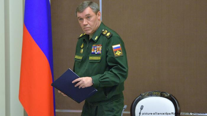 Tổng Tham mưu trưởng Các lực lượng vũ trang Nga Valery Grassimov (Ảnh: RIA).