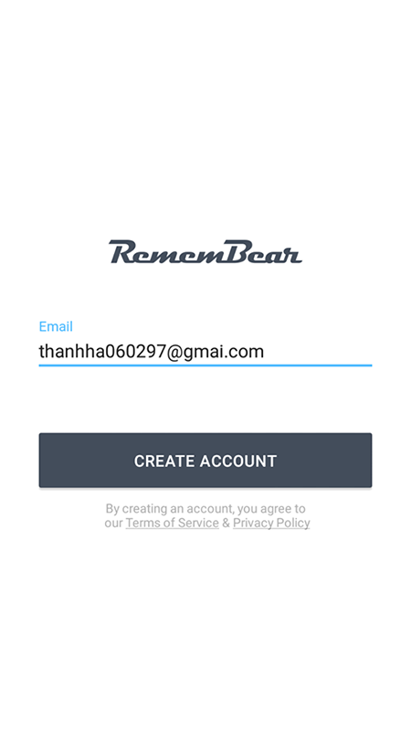 Hướng dẫn sử dụng RememberBear - ứng dụng ghi nhớ mật khẩu ảnh 1