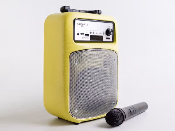 Cận cảnh loa di động đa năng Soundmax M-1