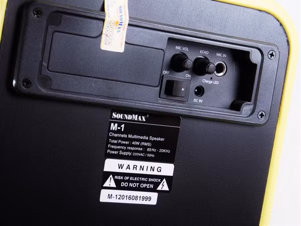 Cận cảnh loa di động đa năng Soundmax M-1 ảnh 10