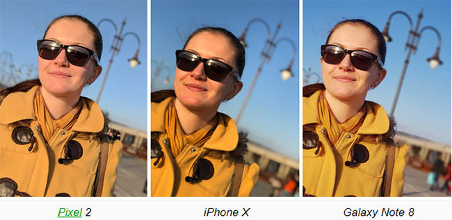 Google Pixel 2, iPhone X và Galaxy Note 8, máy nào chụp ảnh "chất" nhất? ảnh 2