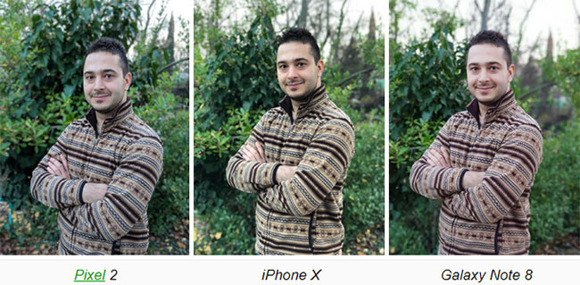 Google Pixel 2, iPhone X và Galaxy Note 8, máy nào chụp ảnh "chất" nhất? ảnh 1