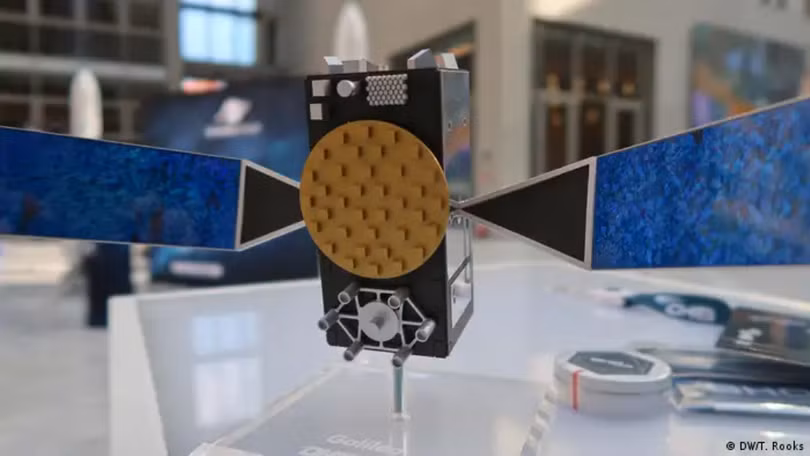 Ngành công nghiệp vệ tinh của Đức dẫn đầu châu Âu về quan sát trái đất, hệ thống định vị, công nghệ truyền thông vệ tinh...(Ảnh: DW)