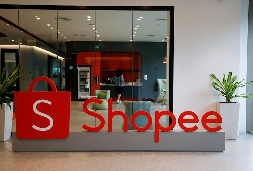 Văn phòng Shopee tại Singapore tháng 3/2021. (Ảnh: Reuters)