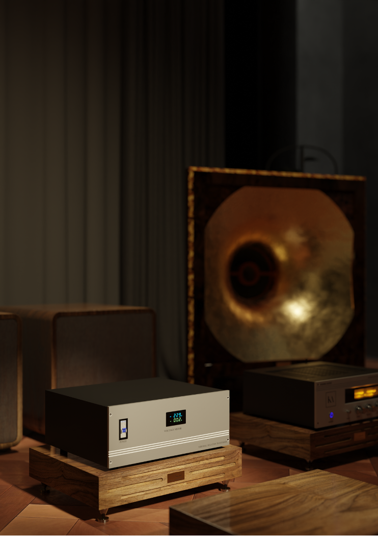 Biến áp cách ly do Khang audio thiết kế và sản xuất, một cấu hình của bộ âm thanh T360