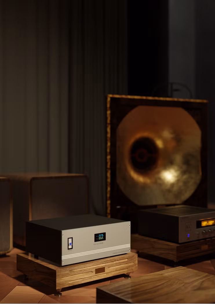 Biến áp cách ly do Khang audio thiết kế và sản xuất, một cấu hình của bộ âm thanh T360