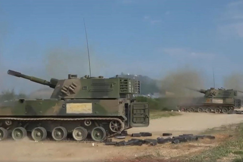 Đầu tháng 10 vừa qua, Chiến khu miền Đông PLA tập trận nhằm vào Đài Loan (Ảnh: CCTV). Đầu tháng 10 vừa qua, Chiến khu miền Đông PLA tập trận nhằm vào Đài Loan (Ảnh: CCTV).