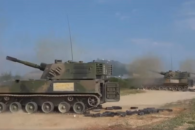 Đầu tháng 10 vừa qua, Chiến khu miền Đông PLA tập trận nhằm vào Đài Loan (Ảnh: CCTV). Đầu tháng 10 vừa qua, Chiến khu miền Đông PLA tập trận nhằm vào Đài Loan (Ảnh: CCTV).