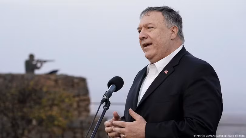 Từ khi ông Mike Pompeo giữ chức Ngoại trưởng năm 2008, cô lập Trung Quốc đã trở thành mục tiêu của Bộ Ngoại giao Mỹ (Ảnh: Deutsche Welle)