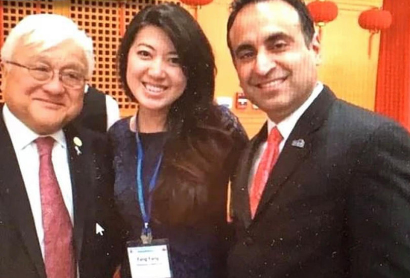 Ngoài Eric Svalwell, Phương Phương còn có quan hệ với nhiều chính khách khác (Ảnh: Dwnews).