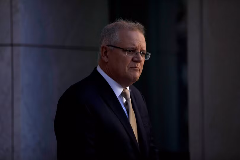 Thủ tướng Australia Scott Morrison yêu cầu phía Trung Quốc xin lỗi về việc ông Triệu Lập Kiên đăng bức ảnh giả có nội dung xấu về Australia (Ảnh: AP)