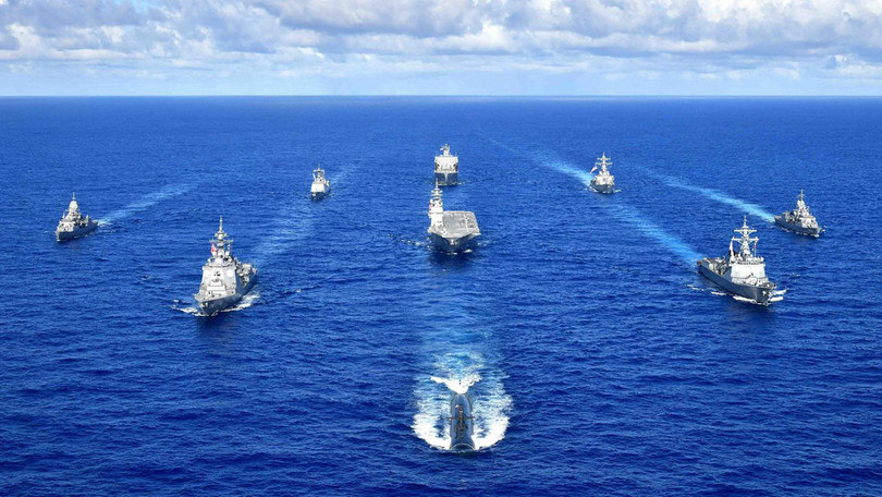 Mỹ có kế hoạch tái lập Hạm đội Một để tăng cường sức mạnh và sự có mặt tại khu vực Ấn Độ - Thái Bình Dương nhằm đối phó Trung Quốc (Ảnh: Twitter@U.S. Pacific Fleet).